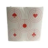 COURT CIBLES 14X14 4AS ROUGE X100
