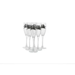 COFFRET 6 FLUTES CHAMPAGNE SANGLIER