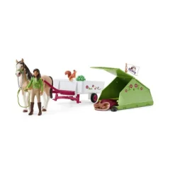 Enfant SCHLEICH COFFRET AVENTURES AU CAMPING DE SARAH