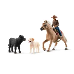 Enfant SCHLEICH COFFRET AVENTURES DEQUITATION WESTERN