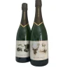 CHAMPAGNE PAUL POTHELET COFFRET BOUTEILLES DE CHAMPAGNES CERF & SANGLIER