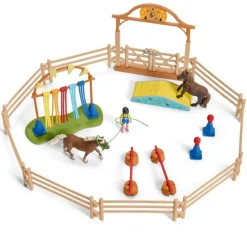 Enfant SCHLEICH COFFRET ENTRAINEMENT DAGILITY POUR PONEY