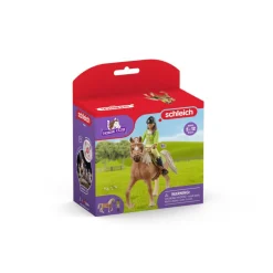 Enfant SCHLEICH COFFRET FIGURINES HORSE CLUB SARAH & MYSTERY