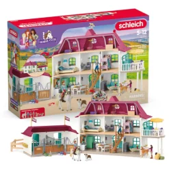 Enfant SCHLEICH COFFRET GRAND CENTRE ÉQUESTRE DE LAKESIDE