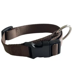 TERZEO VOS ANIMAUX COLLIER NYLON MARRON