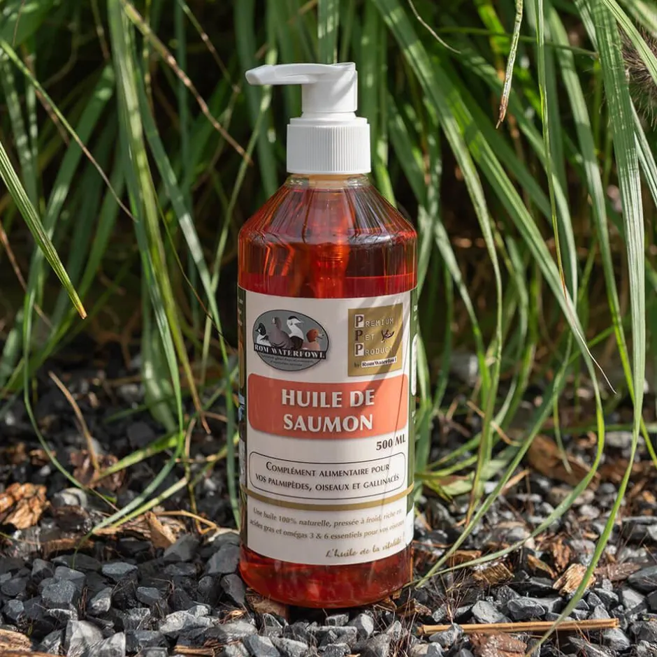 ROMWATERFOWL COMPLÉMENT HUILE DE SAUMON 500ML