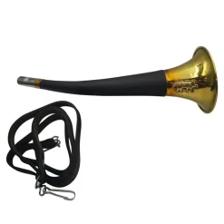 TERZEO CHASSEURS CORNE RONDE GAINEE 30CM + SAUTOIR