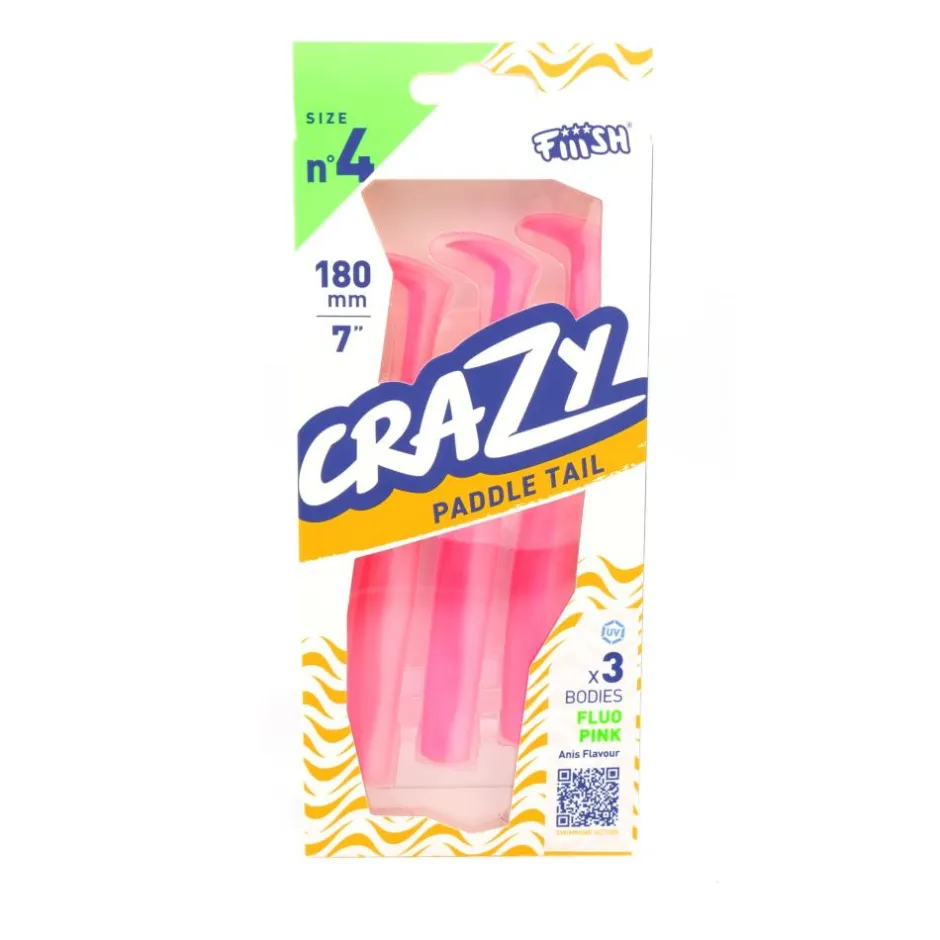 FIIISH CORPS DE RECHANGE CRAZY PADDLE TAIL 180 X3