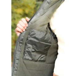 Homme TERZEO PASSIONNÉS DE NATURE COUPE VENT FOURRE KAKI