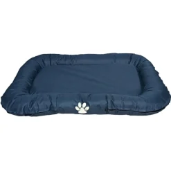 TERZEO VOS ANIMAUX COUSSIN DEHOUSSABLE BLEU POUR CHIEN