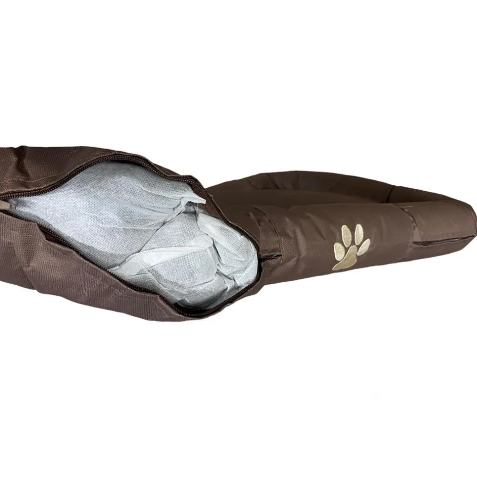 TERZEO VOS ANIMAUX COUSSIN DEHOUSSABLE BRUN POUR CHIEN