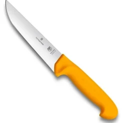 VICTORINOX COUTEAU BOUCHER SWIBO 18CM JAUNE