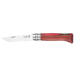 OPINEL COUTEAU BOULEAU LAMELLE ROUGE N°08