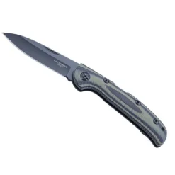 HERBERTZ COUTEAU 11CM VERT NOIR AVC CLIP
