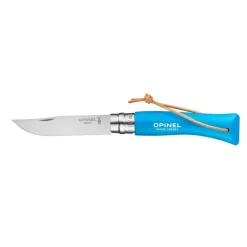 OPINEL COUTEAU INOX N7 ACIDULE BLEU