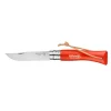 OPINEL COUTEAU INOX N7 ACIDULE ORANGE