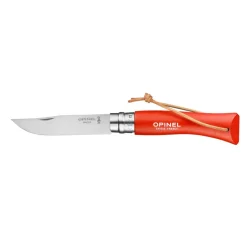 OPINEL COUTEAU INOX N7 ACIDULE ORANGE