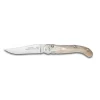 C DOZORME COUTEAU LAGUIOLE BAROUDEUR MANCHE CORNE CLAIR