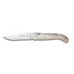 C DOZORME COUTEAU LAGUIOLE BAROUDEUR MANCHE CORNE CLAIR