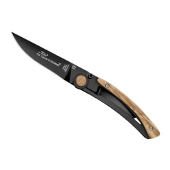 C DOZORME COUTEAU LE THIERS BOIS OLIVIER LAME NOIR