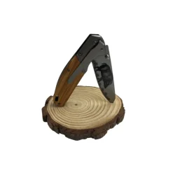 TERZEO PASSIONNÉS DE NATURE COUTEAU PLIANT LAME SANGLIER + ETUI