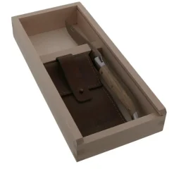 JEAN DUBOST COUTEAU PREMIUM MANCHE EN BOIS DE CHENECOFFRET