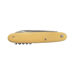 DOURIS CHASTEL COUTEAU TIRE-BOUCHON NAVETTE EN POINTE DE CORNE