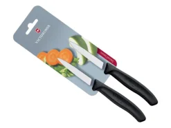 VICTORINOX COUTEAUX D'OFFICE X2 NOIR L8CM