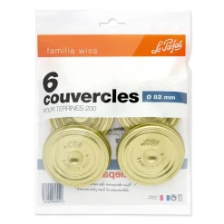 LE PARFAIT COUVERCLES POUR TERRINES D82 X6