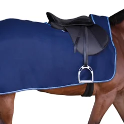 RIDING WORLD COUVRE REINS POLAIRE MARINE