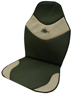 HV DVPT COUVRE SIEGE BRODE PÊCHE KAKI/BEIGE