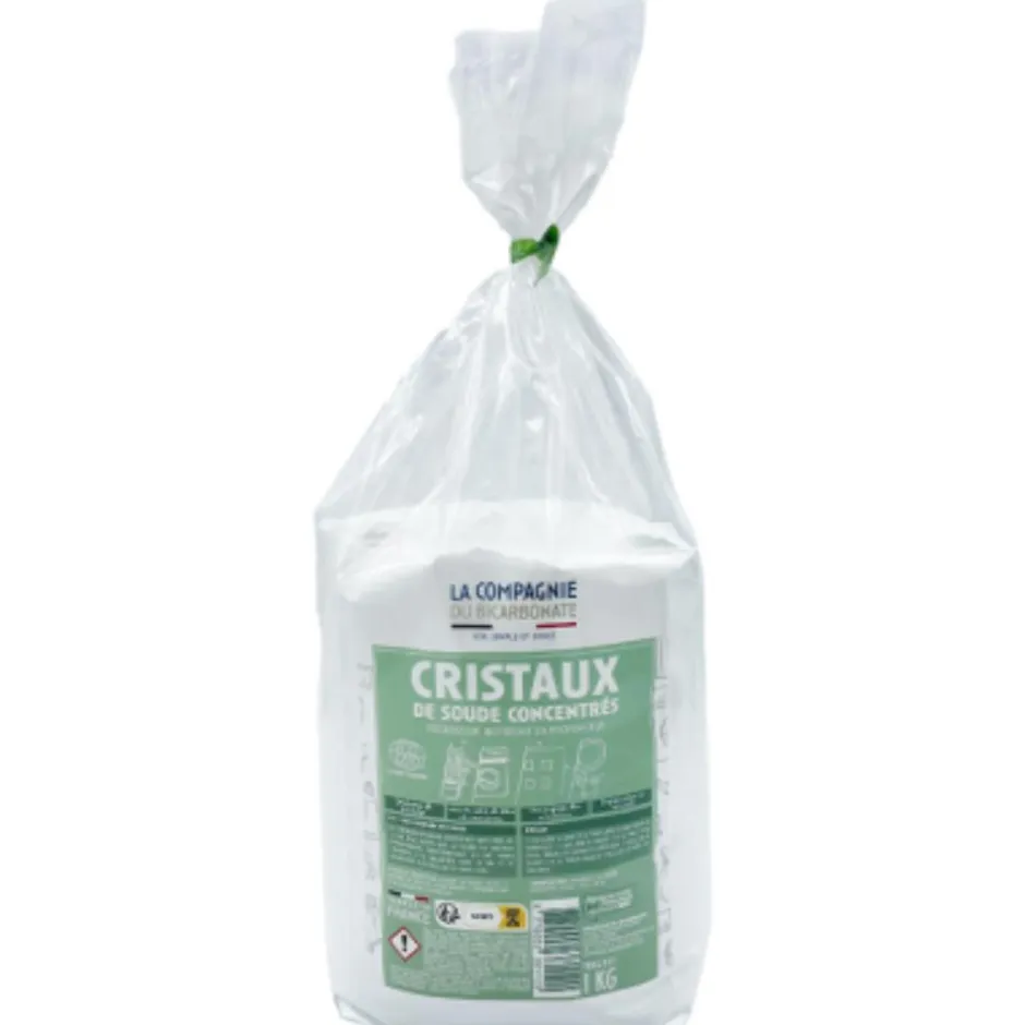 COMPAGNIE DU BICARBONATE CRISTAUX DE SOUDE CONCENTRES 1KG