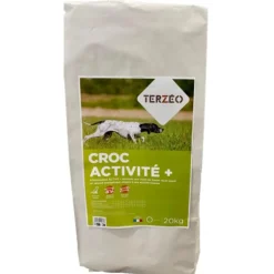 TERZEO VOS ANIMAUX CROQUETTE CROC ACTIVITE + 20KG