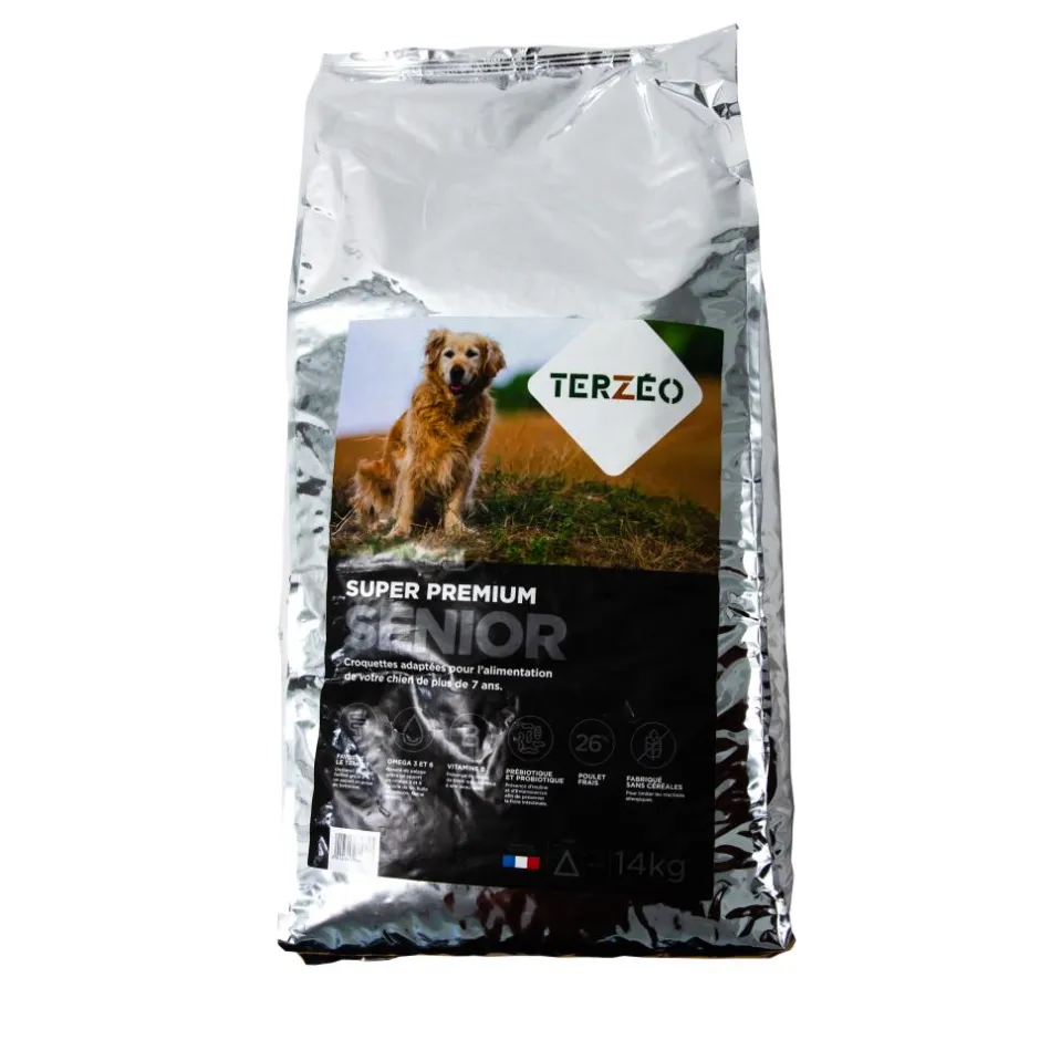 TERZEO VOS ANIMAUX CROQUETTE SUPER PREMIUM SENIOR 14KG