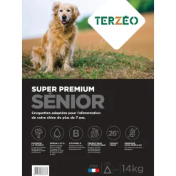 TERZEO VOS ANIMAUX CROQUETTE SUPER PREMIUM SENIOR 14KG