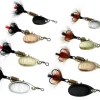 MEPPS CUILLER ARGENT MOUCHE ROUGE