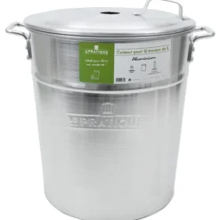 LE PRATIQUE CUISEUR A GAZ ALU 40L (12 BOCAUX 1L)