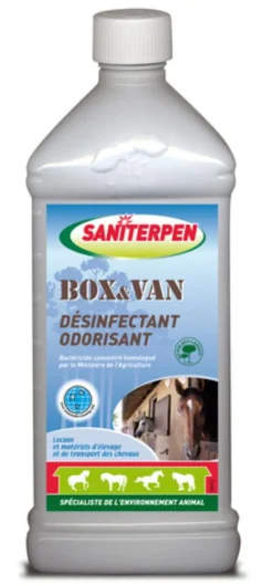 SANITERPEN DESINFECTANT ODORISANT BOX ET VAN