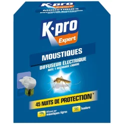 K PRO EXPERT DIFFUSEUR ÉLECTRIQUE ANTI-MOUSTIQUES