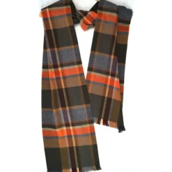 Homme LOVER GREEN ECHARPE LEO ECOSSAIS