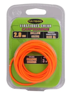FUN FISHING ELASTIQUE FLUO CREUX 3M
