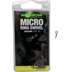 KORDA EMERILLON MICRO RIG RING SWIVEL X10