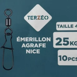 TERZEO PÊCHEURS EMERILLONS A AGRAFE NICE X10