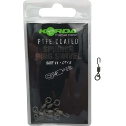 KORDA EMERILLONS ANNEAU SPINNER PTFE X8