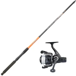 SRT ENSEMBLE SPINNING TELESCOPIQUE FISH INSTINCT MELODY TELESPIN + MOULINET MEKA RD