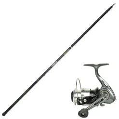 GARBOLINO ENSEMBLE TRUITE TELEREGLABLE SERENITY RC 3M80 + MOULINET STRIKE TROUT 081FD