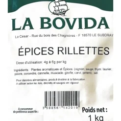 LA BOVIDA EPICES A RILLETTES