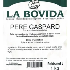 LA BOVIDA EPICES PERE GASPARD ANDOUILLE ET ANDOUILLETTE