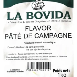 LA BOVIDA EPICES POUR PÂTE DE CAMPAGNE