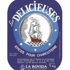 LA BOVIDA EPICES POUR PÂTE EN CROÛTE, TOURTE ET SAUCE